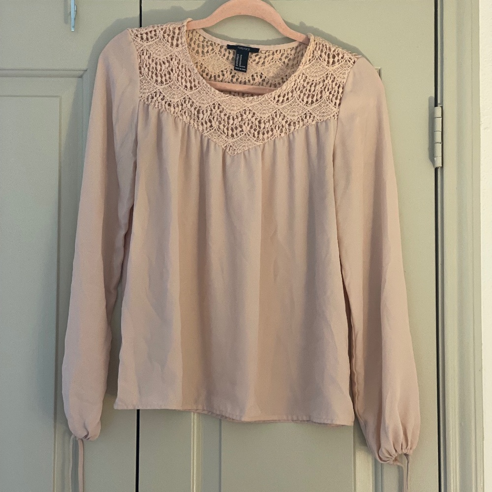 Pink blouse
